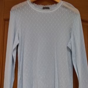 Lace long sleeve tee
